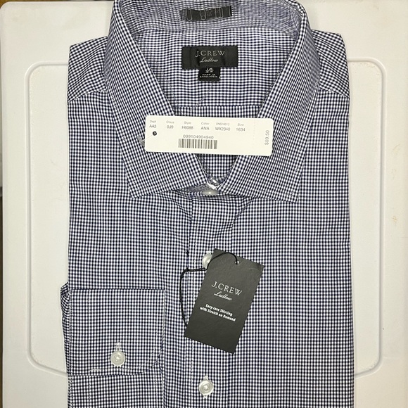 J Crew Ludlow Slim Fit 2 Ply Button Front Long sleeve Shirt - Picture 1 of 1